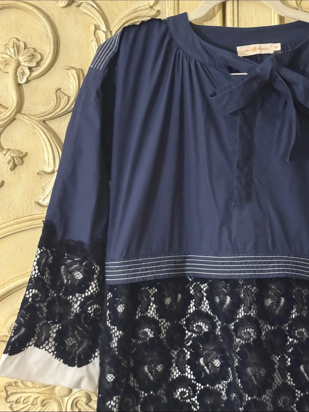Tory Burch Adelaide Lace Dress Runway Fall season -Sizes: Medium Org. $798.00